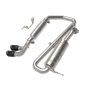 aFe Power 49-37020-B Takeda 2-1/4 IN 304 Stainless Steel Cat-Back Exhaust System w/ Black Tip