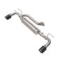 aFe Power 49-37023-C Takeda 3 IN to 2-1/2 IN 304 Stainless Steel Axle-Back Exhaust Carbon Fiber Tip