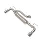 aFe Power 49-37023-P Takeda 3 IN to 2-1/2 IN 304 Stainless Steel Axle-Back Exhaust w/ Polished Tip