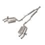 aFe Power 49-37024 Gemini XV 3 IN to 2-1/2 304 Stainless Steel Cat-Back Exhaust System w/ Cut-Out
