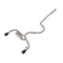 aFe Power 49-37028-B Takeda 3 IN 304 Stainless Steel Cat-Back Exhaust w/ Black Tips