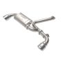 aFe Power 49-37032-P Takeda 3 IN 304 Stainless Steel Axle-Back Exhaust w/ Polished Tips