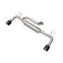aFe Power 49-37036-B Takeda 2-1/2 IN 304 Stainless Steel Axle-Back Exhaust w/ Black Tip