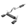 aFe Power 49-38066-B Rebel Series 2-1/2 IN 304 Stainless Steel Cat-Back Exhaust System w/ Black Tips