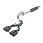 aFe Power 49-38071-B Rebel Series 2-1/2 IN 304 Stainless Steel Cat-Back Exhaust System w/ Black Tip