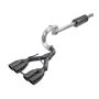aFe Power 49-38073-B Rebel Series 2-1/2 IN 304 Stainless Steel Cat-Back Exhaust System w/ Black Tip