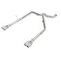 aFe Power 49-38095-P Vulcan Series 3 IN to 2-1/2 IN Stainless Steel Cat-Back Exhaust System Polished