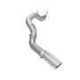 aFe Power 49-42039-P Large Bore-HD 5 IN 409 Stainless Steel DPF-Back Exhaust System w/Polished Tip
