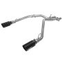aFe Power 49-42044-B Large Bore-HD 3 IN 409 Stainless Steel DPF-Back Exhaust System w/Black Tip