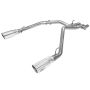 aFe Power 49-42044-P Large Bore-HD 3 IN 409 Stainless Steel DPF-Back Exhaust System w/Polished Tip