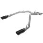 aFe Power 49-42045-B Large Bore-HD 3 IN 409 Stainless Steel DPF-Back Exhaust System w/Black Tip