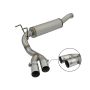 aFe Power 49-42057-P Rebel Series 3-1/2 IN Stainless Steel Cat-Back Exhaust System w/Polish Tip