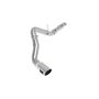 aFe Power 49-42078-P Large Bore-HD 5 IN 409 Stainless Steel DPF-Back Exhaust System w/Polished Tip