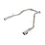 aFe Power 49-42080-P Large Bore-HD 3 IN 409 Stainless Steel DPF-Back Exhaust System w/Polished Tip