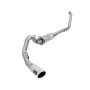 aFe Power 49-43008-P Large Bore-HD 4 IN 409 Stainless Steel Turbo-Back Exhaust System w/ Polished Tip