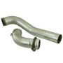 aFe Power 49-43025-1 Large Bore-HD 4 IN 409 Stainless Steel Downpipe