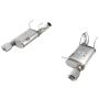 aFe Power 49-43052-P MACH Force-Xp 3 IN 409 Stainless Steel Axle-Back Exhaust System w/Polished Tip