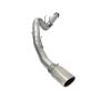 aFe Power 49-43064-P Large Bore-HD 5 IN 409 Stainless Steel DPF-Back Exhaust System w/Polished Tip