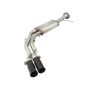 aFe Power 49-43071-B Rebel Series 3 IN to 2-1/2 IN 409 Stainless Steel Cat-Back Exhaust w/Black Tip