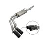 aFe Power 49-43079-B Rebel Series 3 IN to 2-1/2 IN 409 Stainless Steel Cat-Back Exhaust w/Black Tip