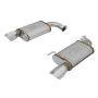 aFe Power 49-43085-P MACH Force-Xp 2-1/2 IN 409 Stainless Steel Axle-Back Dual Exhaust w/Polished Tip