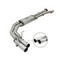aFe Power 49-43091-P Rebel Series 3 IN 409 Stainless Steel Cat-Back Exhaust System w/Polished Tip