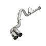 aFe Power 49-43102-P Rebel XD Series 4 IN 409 Stainless Steel DPF-Back Exhaust w/Dual Polished Tips
