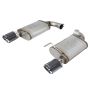 aFe Power 49-43105-C Mach Force Xp Stainless Steel Axle Back Exhaust System w/ Carbon Tips