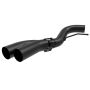 aFe Power 49-43108-B Rebel Series 409 Stainless Steel DPF-Back Exhaust System w/ Dual Black Tip