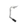 aFe Power 49-43116-B Apollo GT Series 3-1/2 IN Stainless Steel Axle-Back Exhaust System w/ Black Tip