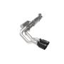 aFe Power 49-43117-B Rebel Series 3 IN 409 Stainless Steel Cat-Back Exhaust System w/Black Tip