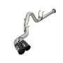 aFe Power 49-43120-B Rebel XD Series 4 IN 409 Stainless Steel DPF-Back Exhaust w/Dual Black Tips