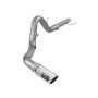 aFe Power 49-43143-P Large Bore-HD 4 IN 409 Stainless Steel DPF-Back Exhaust System w/ Polished Tip