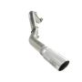 aFe Power 49-44041-P Large Bore-HD 5 IN 409 Stainless Steel DPF-Back Exhaust System w/Polished Tip