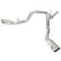 aFe Power 49-44043-P Large Bore-HD 4 IN 409 Stainless Steel DPF-Back Exhaust System w/Polished Tip