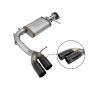aFe Power 49-44061-B Rebel Series 3 IN 409 Stainless Steel Cat-Back Exhaust System w/Black Tip