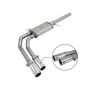 aFe Power 49-44062-P Rebel Series 3 IN to 2-1/2 IN 409 Stainless Steel Cat-Back Exhaust w/ Polish Tip