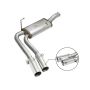 aFe Power 49-44070-P Rebel Series 3 IN to 2-1/2 IN 409 Stainless Steel Cat-Back Exhaust w/ Polish Tip