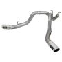 aFe Power 49-44086-P Large Bore-HD 4 IN 409 Stainless Steel DPF-Back Exhaust w/Dual Polished Tips