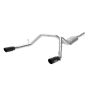 aFe Power 49-44112-B Apollo GT Series 3 IN 409 Stainless Steel Cat-Back Exhaust System w/ Black Tip
