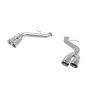 aFe Power 49-44119NM-P MACH Force-Xp 2-1/2 IN 409 Stainless Steel Axle-Back Exhaust System Polished