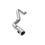 aFe Power 49-44125-P Large Bore-HD 5 IN 409 Stainless Steel DPF-Back Exhaust System w/Polished Tip
