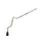 aFe Power 49-44128-B Large Bore-HD 3 IN 409 Stainless Steel DPF-Back Exhaust System w/Black Tip