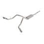 aFe Power 49-44134-P Apollo GT Series 3 IN Cat-Back Exhaust System w/ Dual Rear-Side Exit Polish Tips