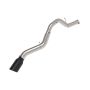 aFe Power 49-44147-B Large Bore-HD 5 IN DPF-Back Stainless Steel Exhaust System w/Black Tip