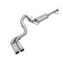 aFe Power 49-46030-P Rebel Series 3 IN Cat-Back Exhaust System w/ Mid-Side Exit Polished Tips