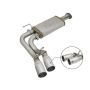 aFe Power 49-46032-P Rebel Series 3 IN Cat-Back Exhaust System w/ Dual Mid-Side Exit Polished Tips