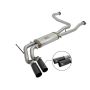 aFe Power 49-46124-B Rebel Series 3 IN 409 Stainless Steel Cat-Back Exhaust System w/Black Tips