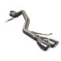 aFe Power 49-46401 Large Bore-HD 2-1/2 IN 409 Stainless Steel Cat-Back Exhaust System