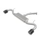 aFe Power 49-47016-C Takeda 2-1/2 IN 409 Stainless Steel Axle-Back Exhaust w/ Carbon Fiber Tips